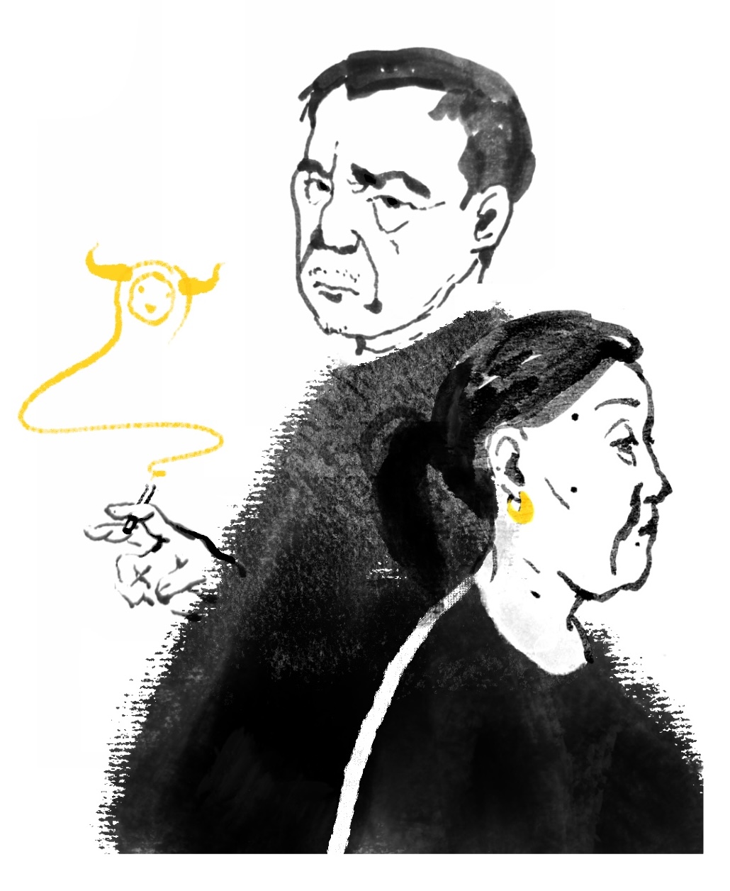 Grandpa Xiang and Grandma Xie